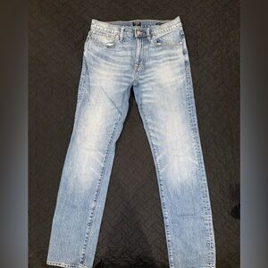 J Crew Factory Straight-fit JeanSize 30 32 Light Washed Blue
